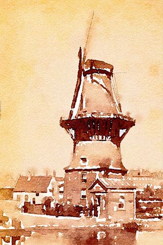 Échafaudage Moulin de Gooyer