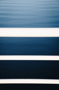 Blue sea with white bridge on Texel | Dutch landscapes in the Wadden Sea