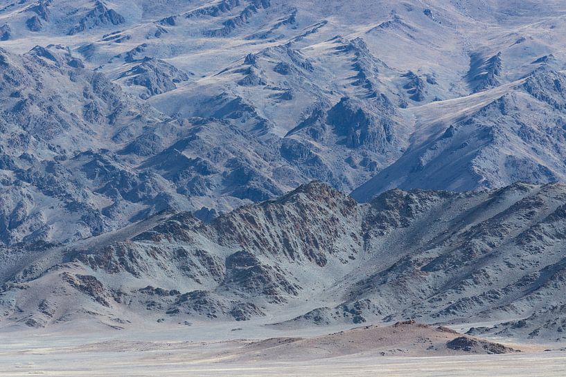 Bergen in het Westen van Mongolie van Nanda Bussers