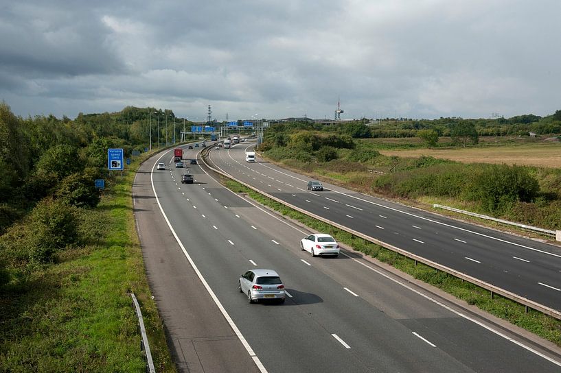 Autobahn M5 England von Richard Wareham