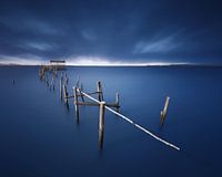 Blauwe carrosserie