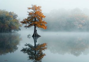 Gewässer im Herbstkleid