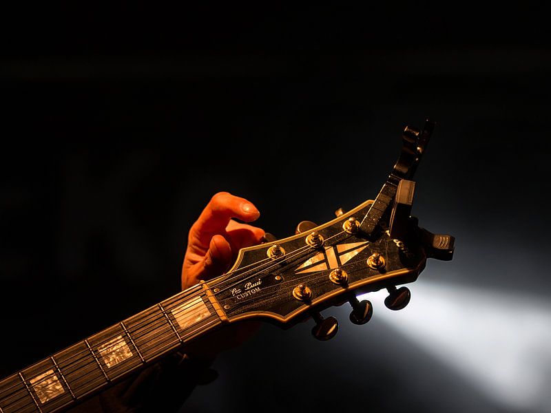 guitarhead par Michel De Pourcq