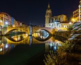 Bilbao by night by Goos den Biesen thumbnail