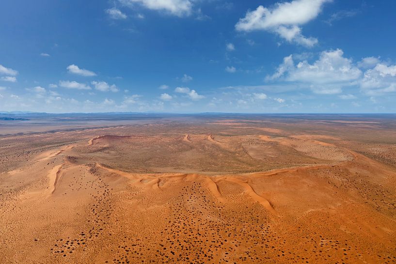 Red Crest Krater in Namibië van Tilo Grellmann