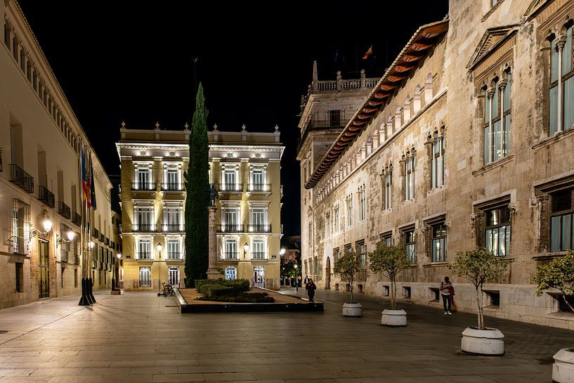 Plaza de Manises Valence par Dieter Walther