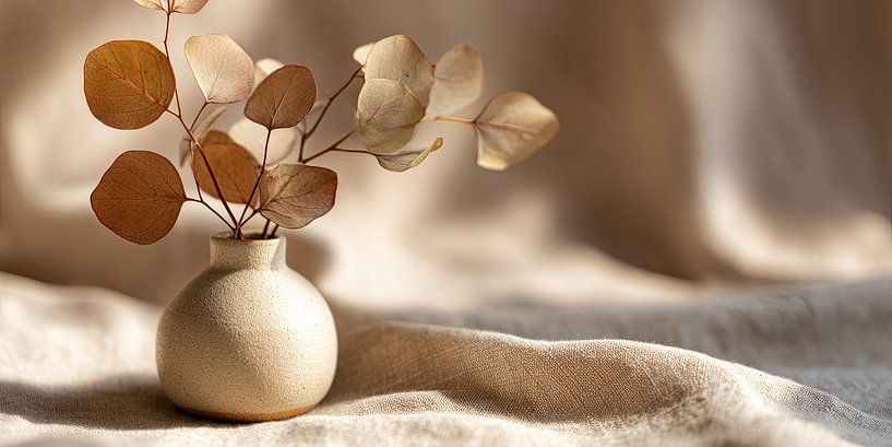 Golden leaves in light by Vlindertuin-Art