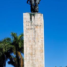 Standbeeld van Che Guevara in Santa Clara, Cuba van René Holtslag