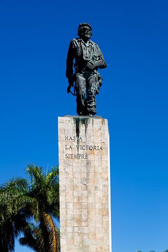 Standbeeld van Che Guevara in Santa Clara, Cuba van René Holtslag