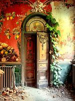 Lost Place Villa Manor House Salon Bloemen Mysterieus