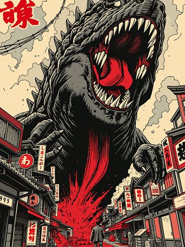 Mythisch beest Illustratie