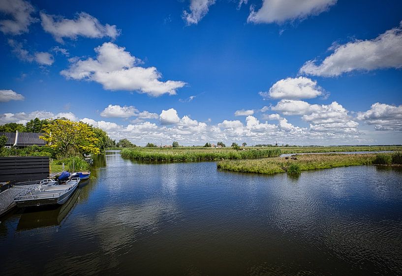 View over the Schermer by peterheinspictures