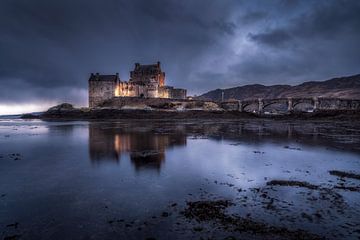 Eilean Donan Castle Schotland van Mario Calma