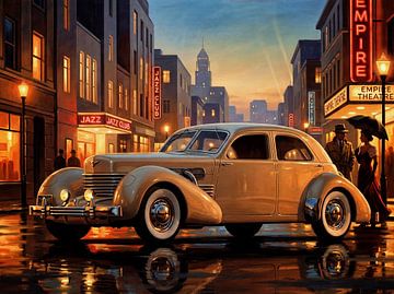 Vintage Cord 810/812 – Stadtbild