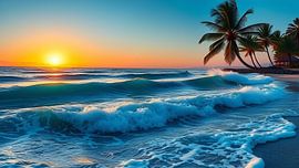 Waves of Paradise by Jean Pierre