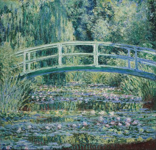 De Japanse brug en de waterlelies, Claude Monet