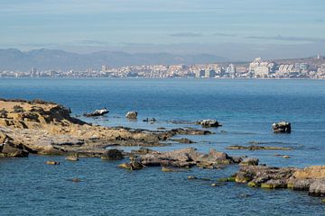 Santa Pola, seen from the island of Tabarca by Miss Dee Photography