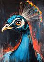 Peacock Plume van De Mooiste Kunst thumbnail