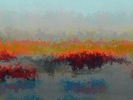 Het is een mooie dag vandaag. (Landschap, abstract)