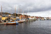 Bewölkter Tag in Flensburg, Deutschland | Hafenansichten | Reisefotografie
