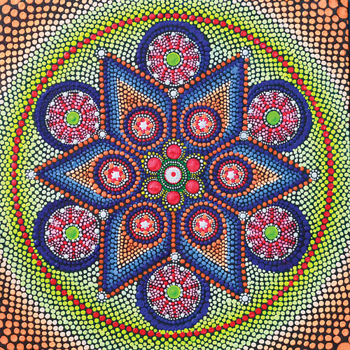Kaleidoskop-Mandala