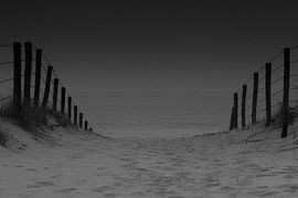 Strand toegang Zandvoort aan Zee