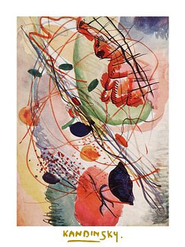Aquarel van Wassily Kandinsky van Peter Balan