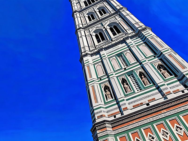 Campanile de Giotto à Florence par Sergio Pazzano