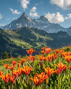 Alpiner Sommertraum in Grün