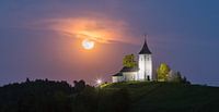 Jamnik Kirche, Slowenien von Henk Meijer Photography Miniaturansicht