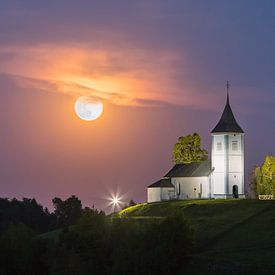 Église de Jamnik, Slovénie sur Henk Meijer Photography