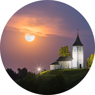 Jamnik Kerk, Slovenië van Henk Meijer Photography