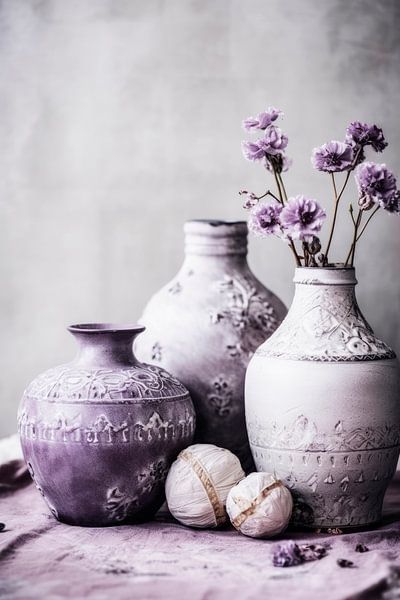 Moroccan Purple Still Life No 4 by Treechild