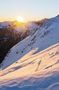 Sunrise in Tannheimer valley after fresh snow by Daniel Pahmeier thumbnail