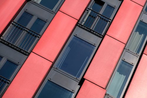 Architectuur van de Red Apple in Rotterdam