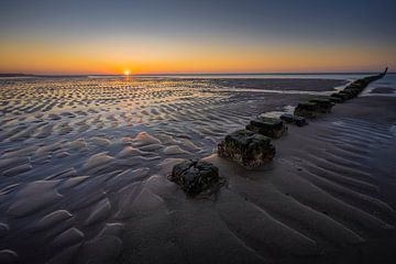 Lines on the coast of Zeeland by Thom Brouwer