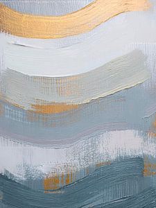 Abstrakte Kunst- Serie: Öl auf Leinen - 4