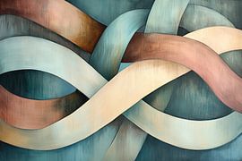 Woven Ribbons in Earth Tones