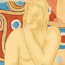 The Seated Woman by Marja van den Hurk