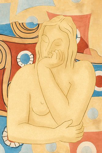 The Seated Woman by Marja van den Hurk