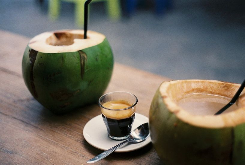 Café &amp; noix de coco par Tim van Deursen