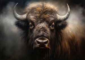 Rustikaler Wisent