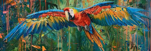 Ailes colorées