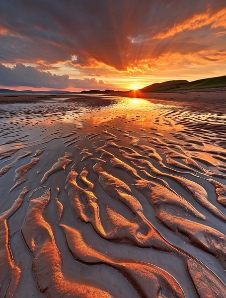Goldene Stunde am Strand von fernlichtsicht