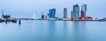 Rotterdam - Kop van Zuid & Erasmusbrug van Henk Verheyen