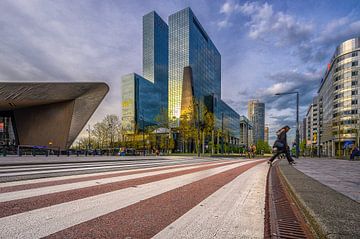 Stationsplein Rotterdam von Leon Okkenburg
