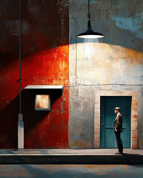 Structuur van het licht van fernlichtsicht