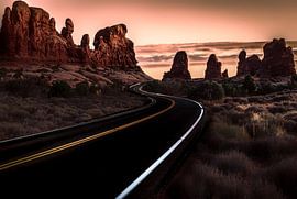 Desert Road van Mario Calma