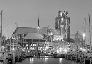 De Grote Kerk in de sneeuw
