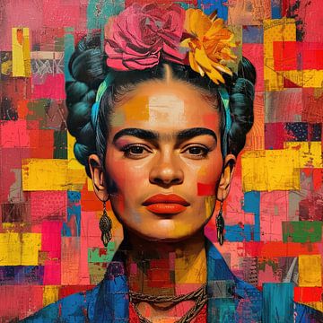 Frida poster art print by Niklas Maximilian